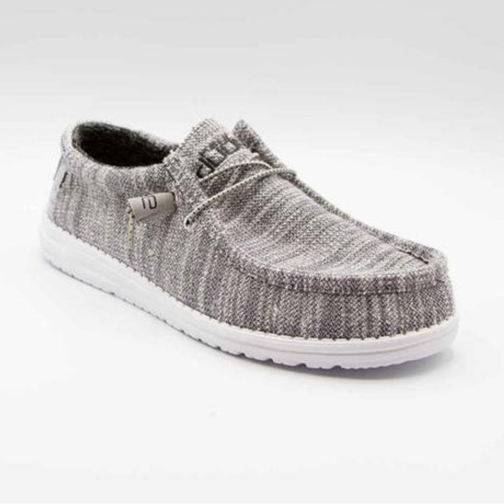 Hey Dude Wally Stretch Granite Shoes 10